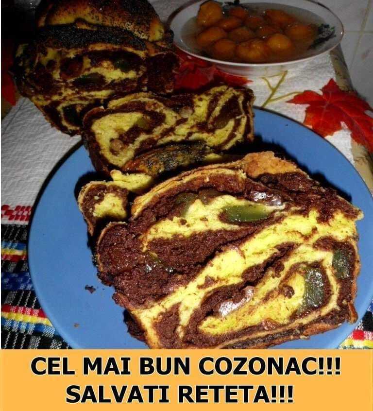 Cea mai bună reţetă de cozonac